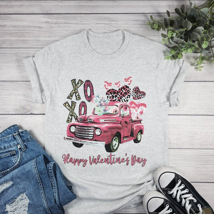Happy Valentines Day Truck