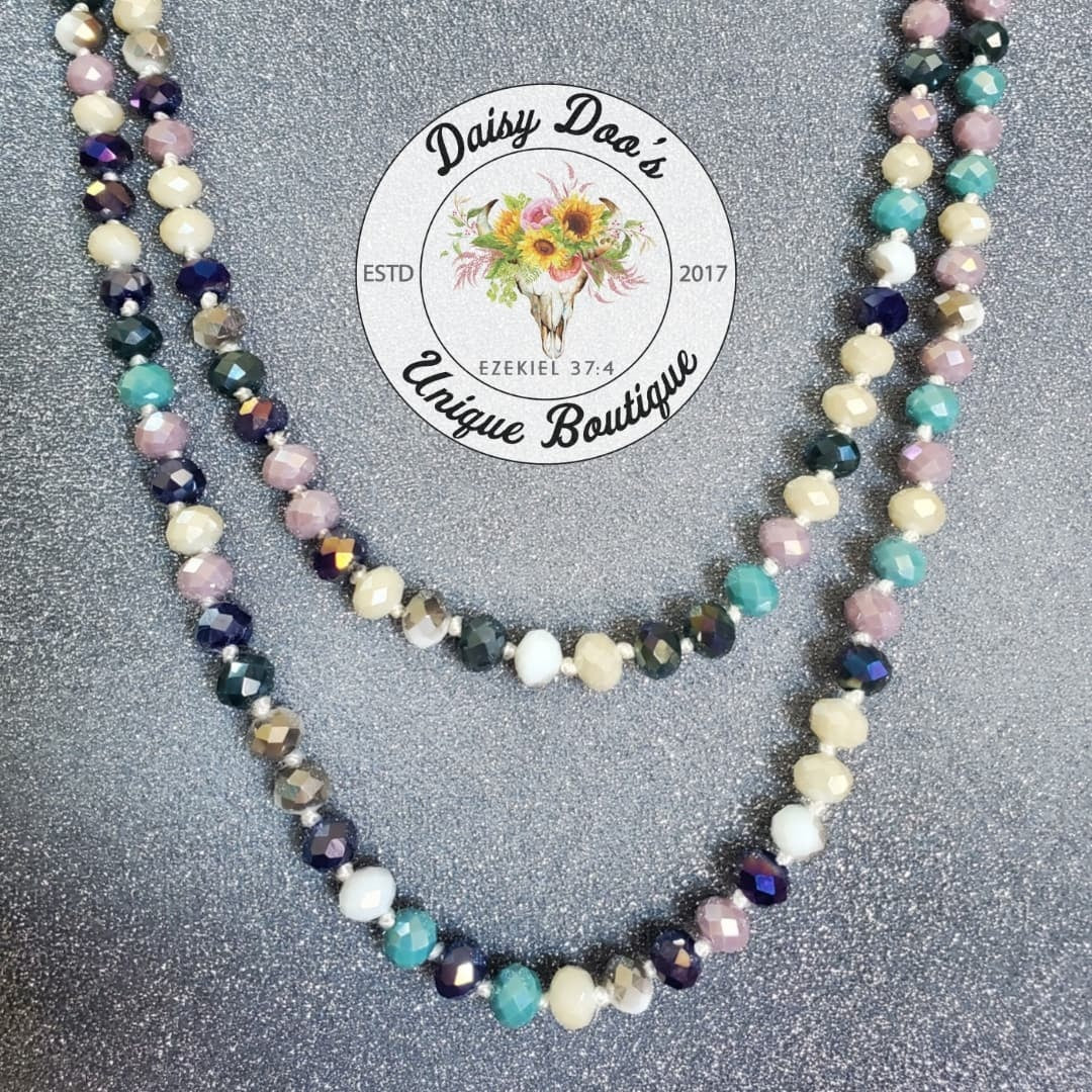 Ocean Mix Beaded Necklace