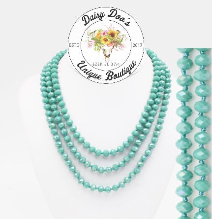 60 in Beaded Necklace