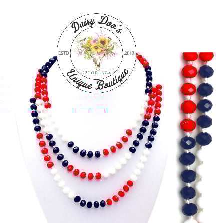 60 in Beaded Necklace