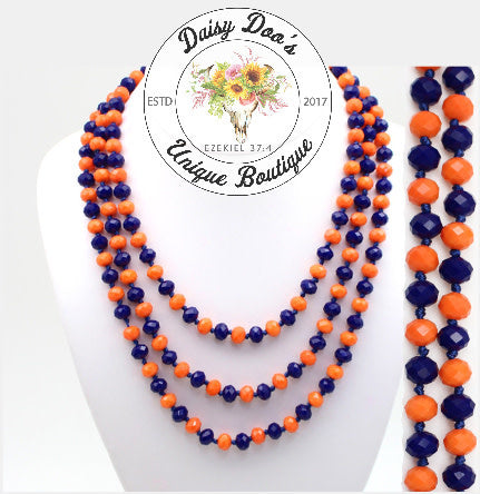 60 in Beaded Necklace