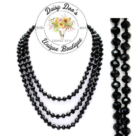 60 in Beaded Necklace